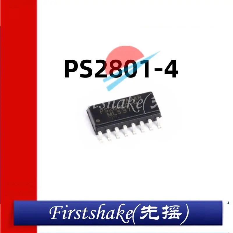 10Pcs/Lot PS2801-4-F3-A PS2805-4 PS2801C-4 PS2805C-4 Original Imported Optocoupler Chip