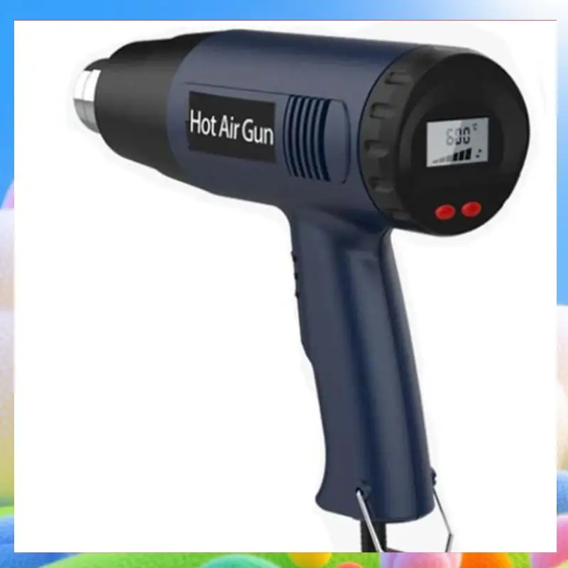 

Air Dryer Digital Display Car Film Heat Gun For Welding Hot Air Machine, Shrink Packaging, Car Film US Plug-AA25
