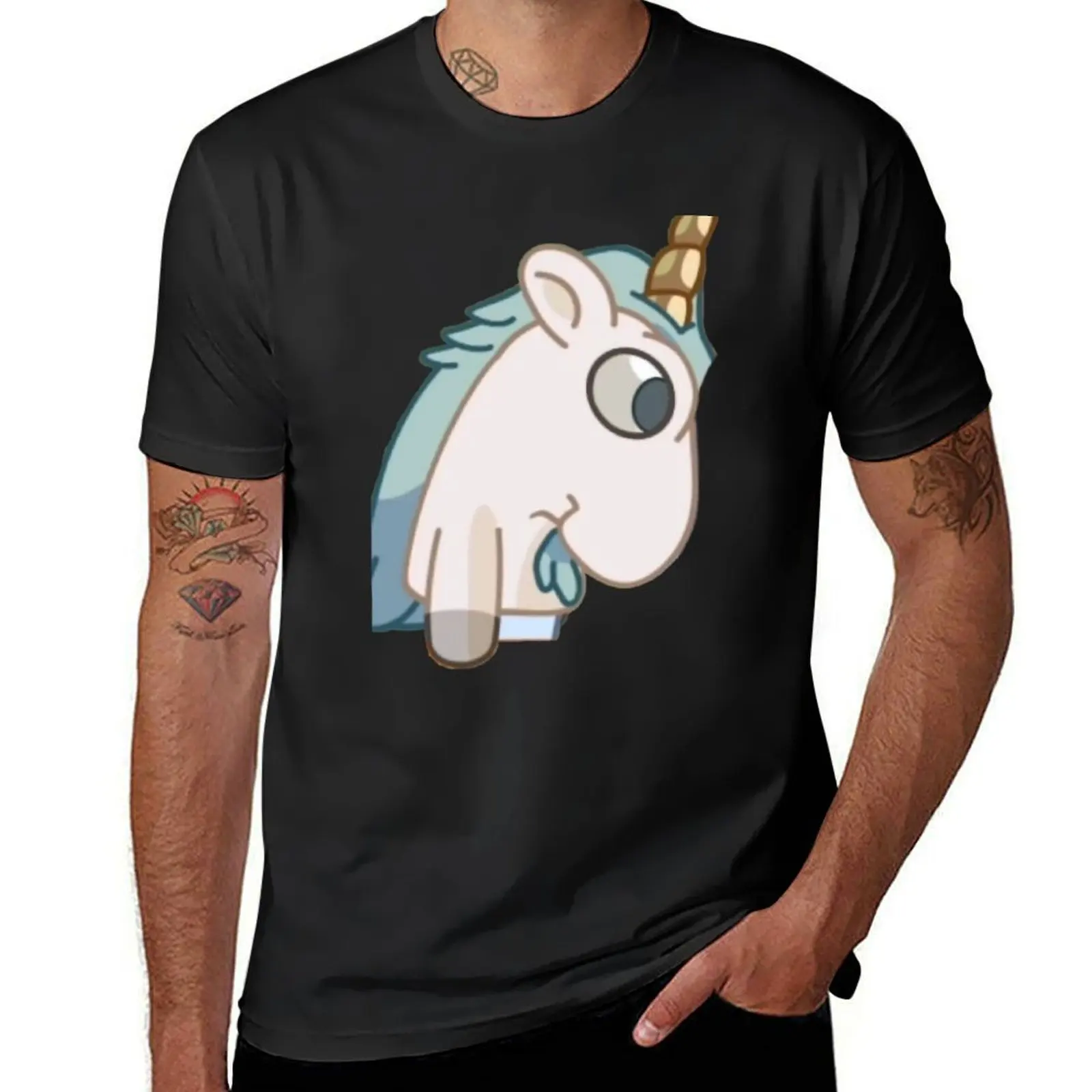 Unicorse T-Shirt tees customs plain Blouse mens t shirts pack