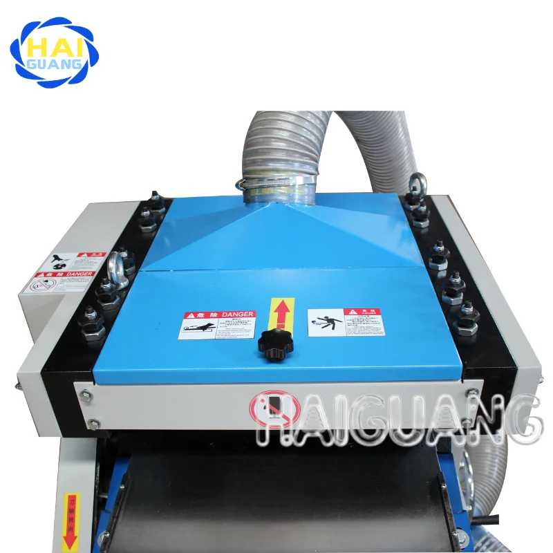 Professional Industrial Heavy-duty Double Side High Speed Woodworking Thicknesser Carpentry Planing Machine Tools with 2 Motors