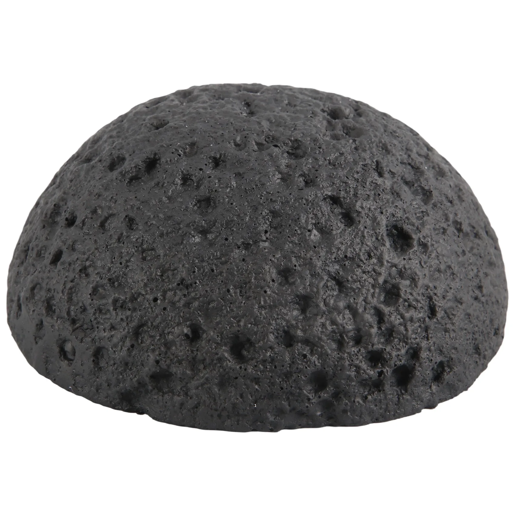 B62B Japanese Planet Volcanic Stone Artistic Conception Dish, 12CM Ice Plate Smoke Plate for Sushi Sashimi