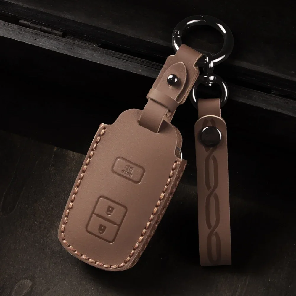 حافظة مفاتيح السيارة الجلدية غطاء شل لتويوتا أوريس كامري RAV4 أفالون يارس فيرسو 2013 2014 2015 2016 2017 2018 اكسسوارات #6