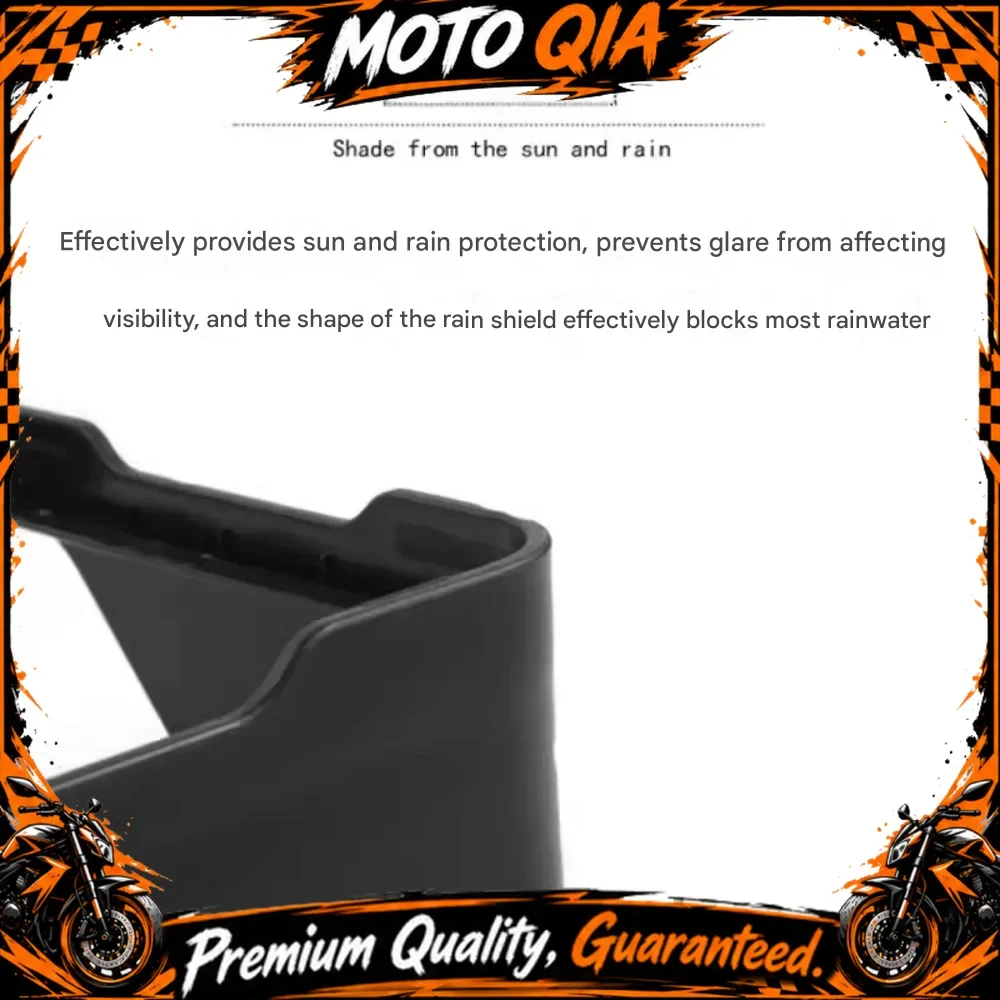For QJMOTOR SRT600SX SRT650 SRT800RX SRT750, modified instrument panel sun visor, instrument panel housing, protective cover