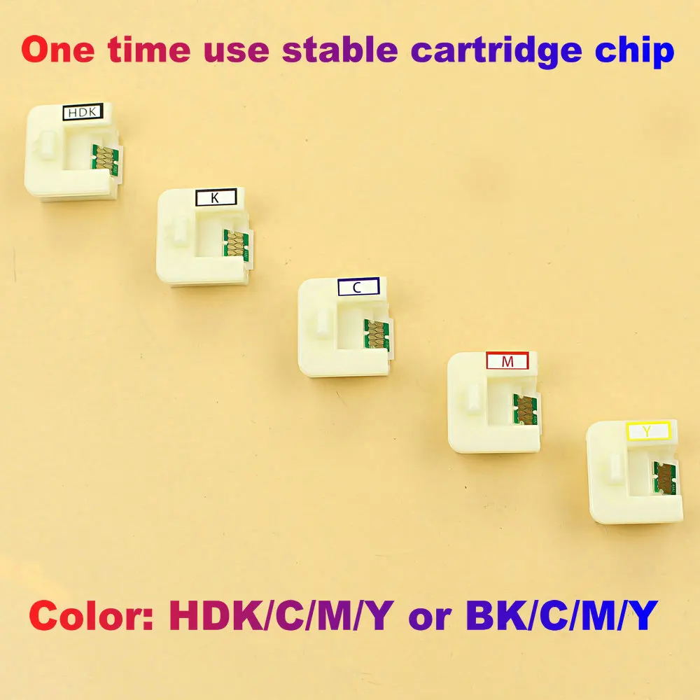 Ink Chip T741X-7414 Chip Cap Stable Cartridge Chip With Holder for Epson Surecolor F6070 7070 6000 7000 7100 7170 6200 7200 9200