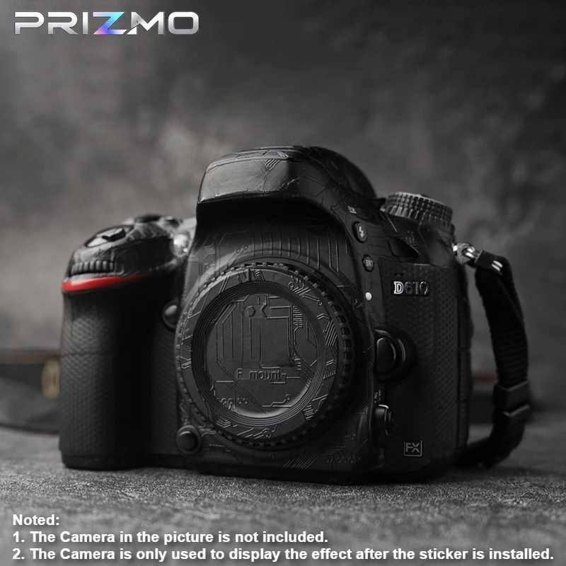PrizMo Skin For NIKON D850 D810 D750 D610 D800 Camera Sticker Protective Skin Decal Film Anti-Scratch Protector Coat