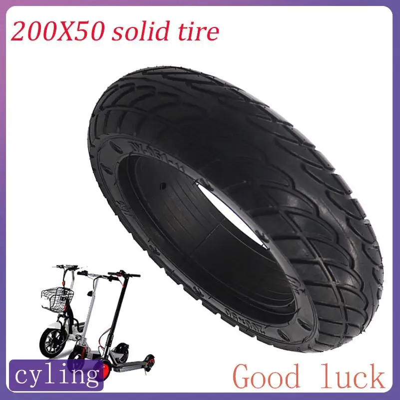 

Tire 200x50-051For Speedway Mini 4 Pro Speedtrott GX14 Rear Wheel Tyre 8Inch Electric Scooter