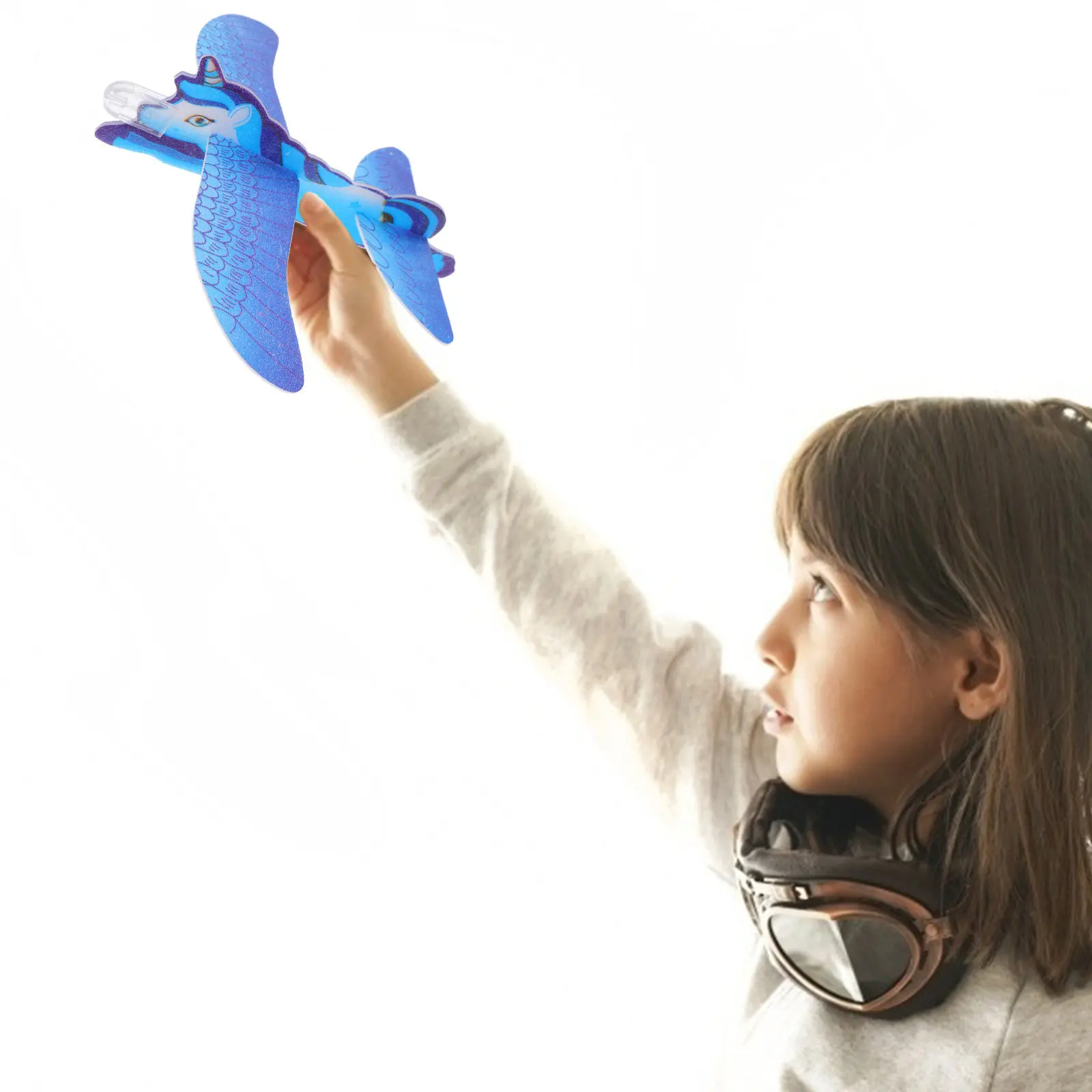 

Набор из 10 легких пенопластовых самолетов для детей: легко собираются, для игр на улице, вечеринок, декора на день рождения, летающие планеры