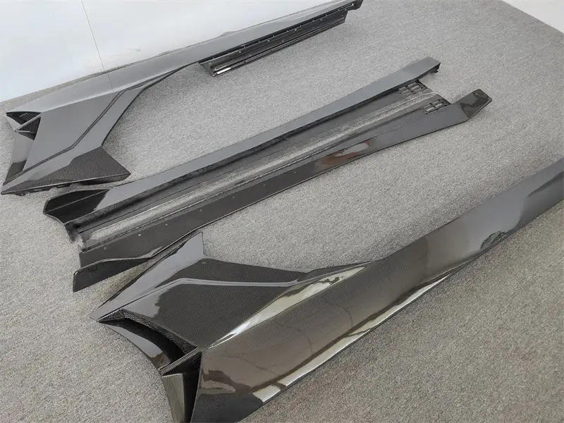 Full Carbon Fiber Body Kit for Aventador LP700 LP750 SVJ Four Piece Side Skirt and Bumper Upgrade 3