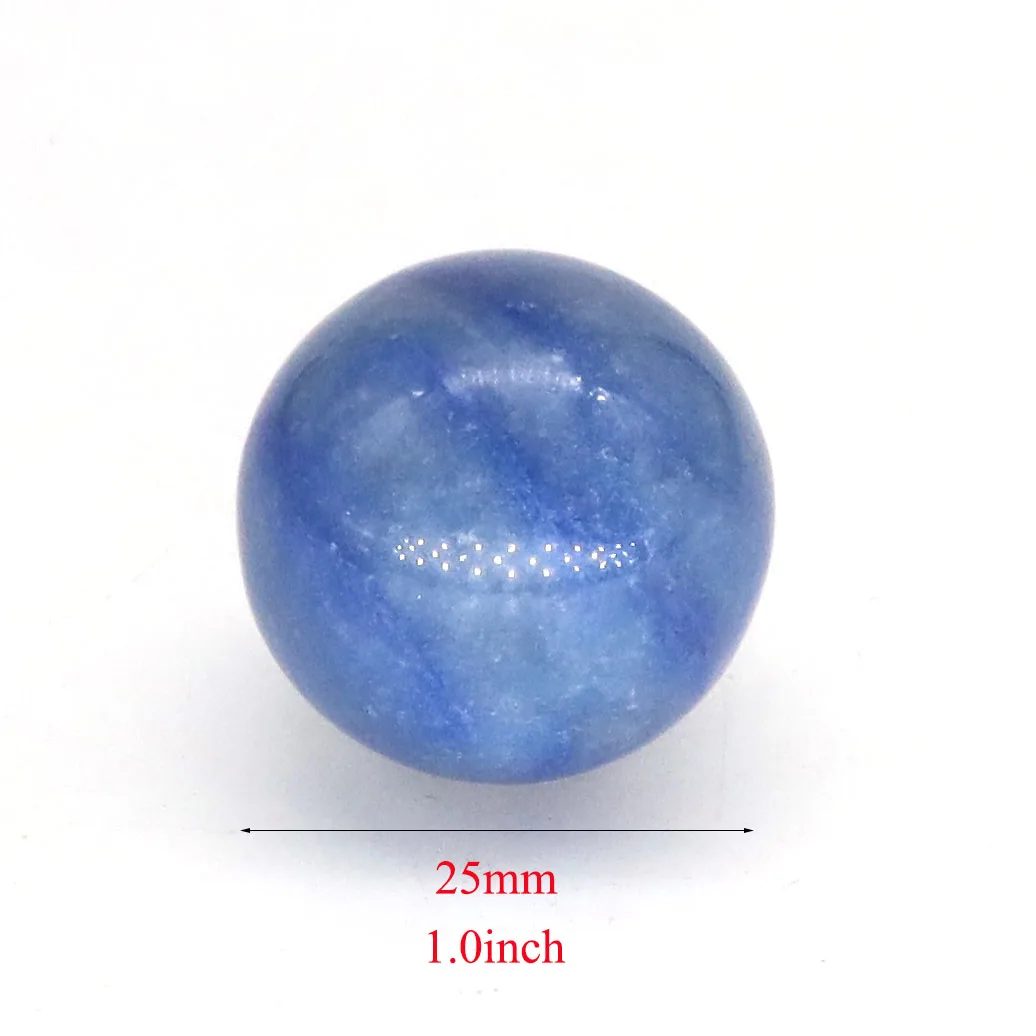 25mm Natural Stones Balls Lilac Lepidolite Crystals Reiki Healing Energy Sphere Massage Globe For DIY Making Jewelry Decor Gifts