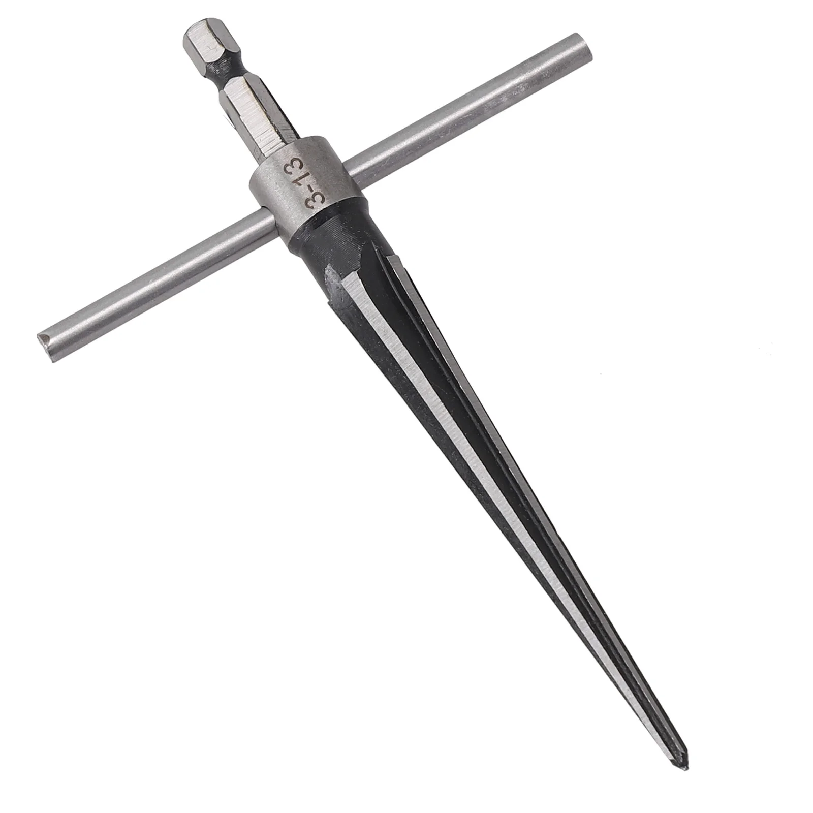 High Quality 1pc Wood Sink Holes Chamfers For Taper Hole On The Wood Board Hand Held Reamer 45# Steel Hand Held Reamer Hex Shank