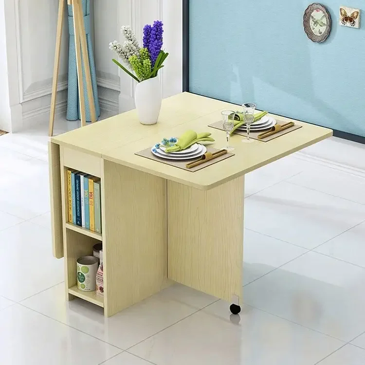 

-Creative Design Simple Modern Wood Folding Dining Table And Chairs