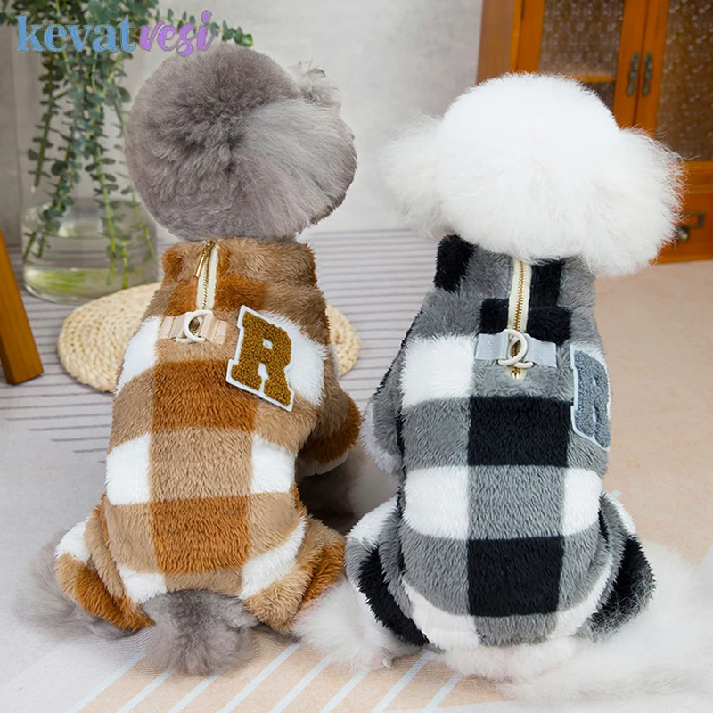 

Winter Warm Dog Clothes Soft Pet Coat for Small Dogs Lovely Puppy Sweater Chihuahua Shih Tzu Clothing Dog Accessories