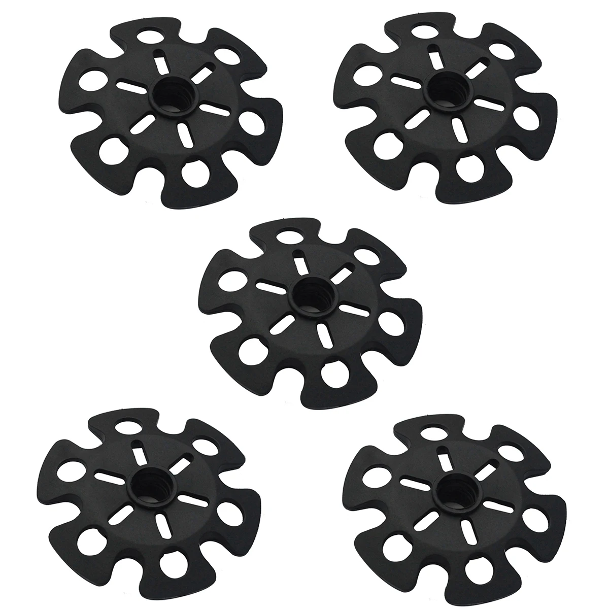 

10Pcs Rubber Hiking Accessories Snow Flake Basket Trekking Pole Mud Ski Walking Stick Support Outdoor Use Snow Flake Basket