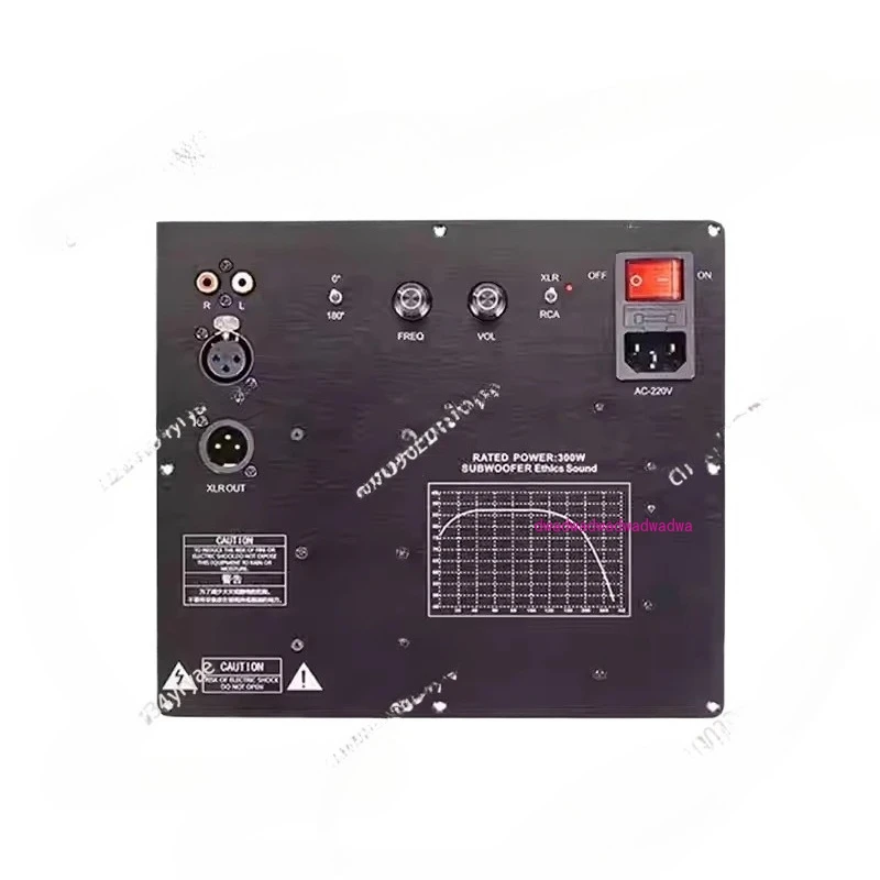 

TPA3255 Subwoofer Active Speaker Amplifier Board Integrated Heat Sink Burn-Grade Capacitor Advanced Inductor