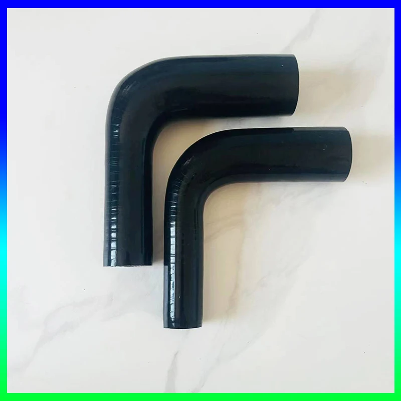 Black 90 Degree Reducer Silicone Flexible Hose Variable Diameter Silicone Flexible Hose For Air Intake High Pressure