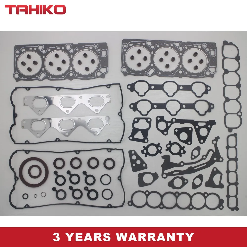 

6G74 V45 Overhaul Rebuilding FULL Head Gasket and Seal Kit FIT for Mitsubishi SHOGUN II (V3_W,V2_W,V4_W) 3.5 V6 24VV25W,V45W VRS