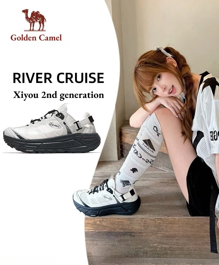

Golden Camel Women Sports Sandals 2026 Summer Breathable Outdoor Hiking Shoes Men Water Beach Camping Fishing Climbing Sneakers