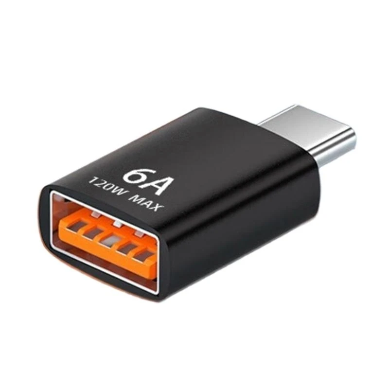 6A USB 유형 C OTG 어댑터 USB USB-C 남성 USB 유형-c 여성 변환기 Macbook Xiaomi 삼성 USBC OTG 커넥터