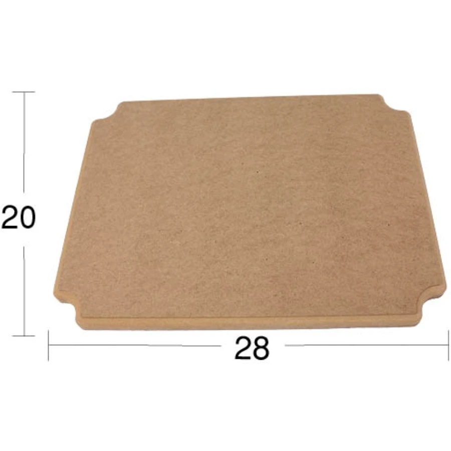 PA206 Board, Unpainted Raw Wood Mdf Board