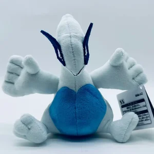 Pokémon Lugia Plush Doll Boys, Elf Anime Kawaii Japan, weiches Plüschspielzeug, süßes Geburtstagsgeschenk, 15 cm 6 Hauptverkauf Pokemon Lugia - №1