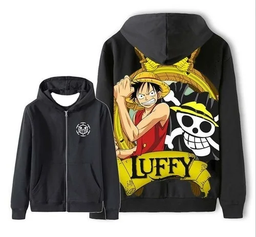 

3D Anime Printed New Hot Selling Zipper Hoodie Adult and Children's Trendy Fashion Casual Coat