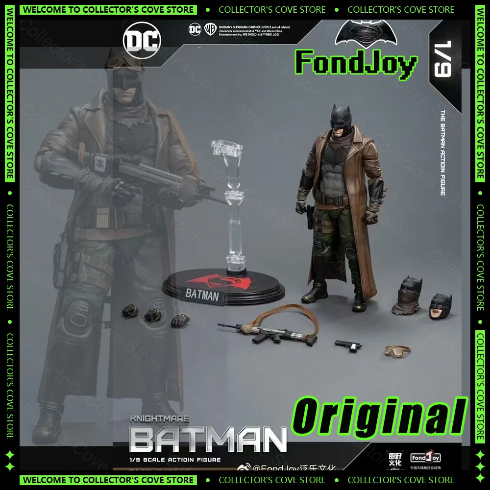 

New Original Fondjoy 1/9 Bruce Wayne Batman Figure Tactical Batsuit Batman Justice League Anime Figures Detective Comics Toys