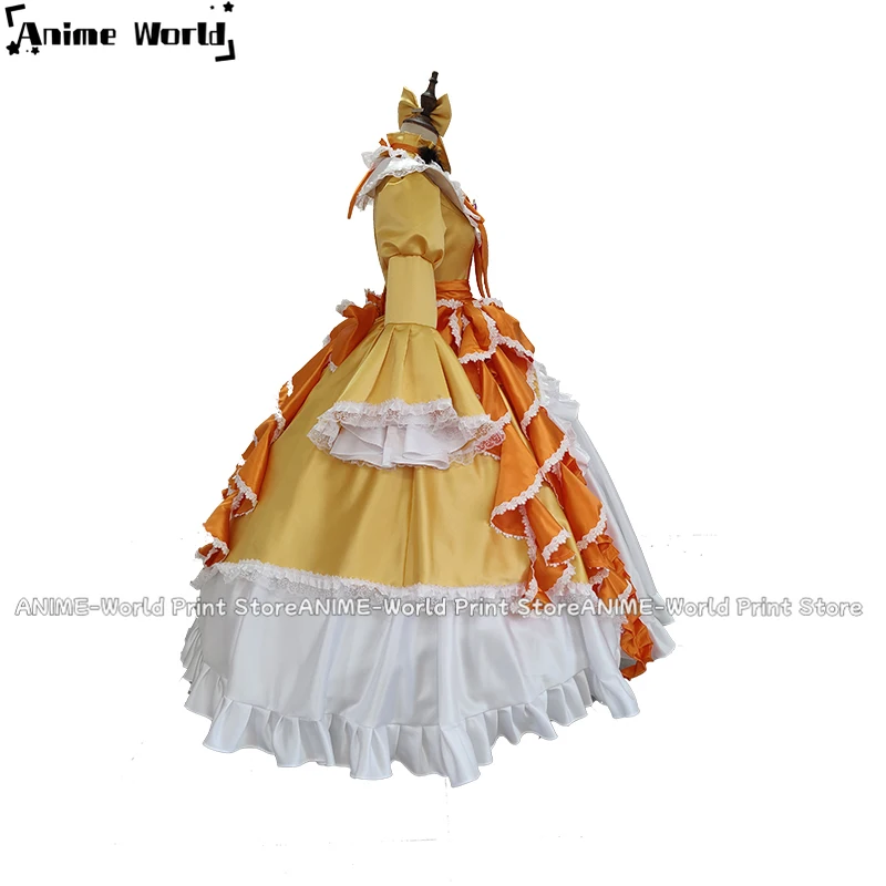 《Custom Size》Anime Rin Cosplay Costume Dress Servant Of Evil Clothes For Women Girls Halloween Christmas Party