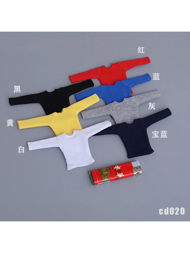 

Cdtoys Cd020 1/12 Scale Male Soldier Clothing Long Sleeve T-shirt Model for 6"