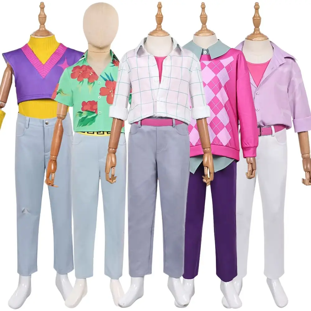 Niños Jinu Abby bebé misterio Romance Devil Hunters Cosplay Saja niños disfraz juego de rol traje de Carnaval de Halloween