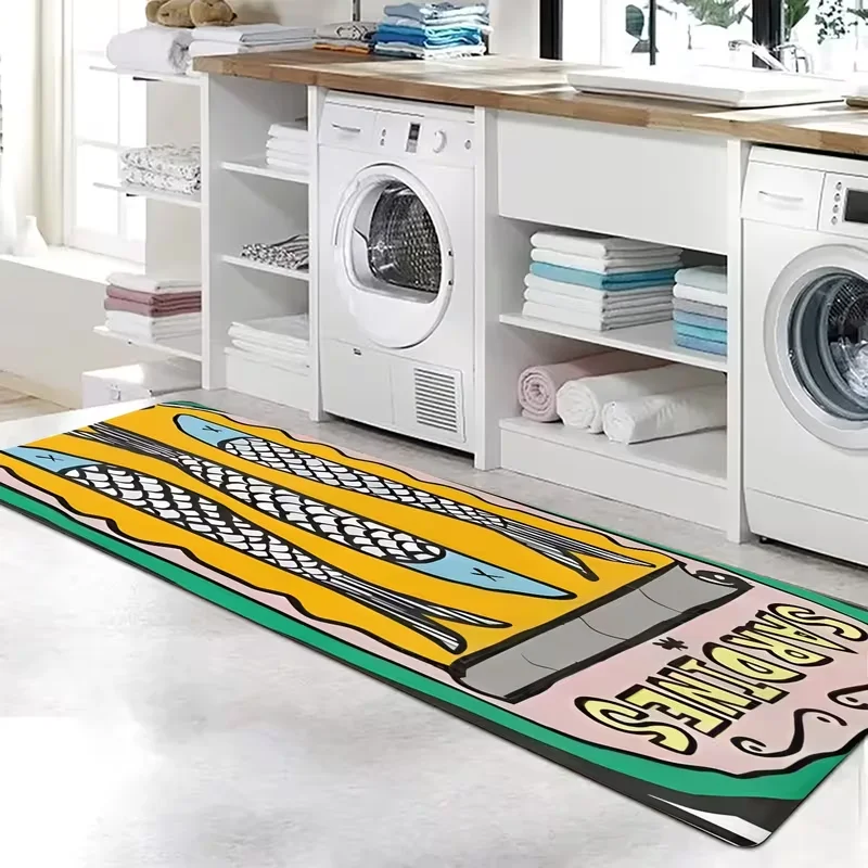 Tapis imprimé rétro en forme d - Home Bar Seating avis et prix