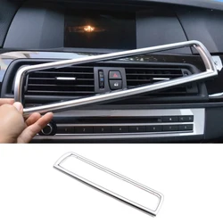 Voor Bmw 5 Serie F10 F11 F18 Accessoires Rvs Gemodificeerde Interieur Auto Centrale Luchtuitlaat Set Trimsticker Frame Styling