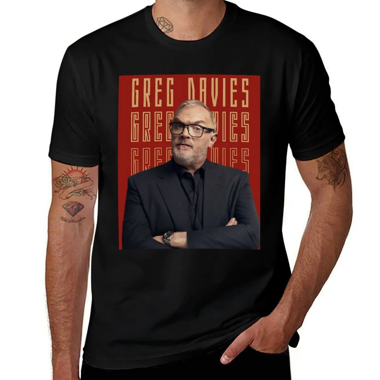 

The Taskmaster Greg Davies T-Shirt anime stuff graphic t shirt vintage affliction shirts cotton man t-shirts men clothing
