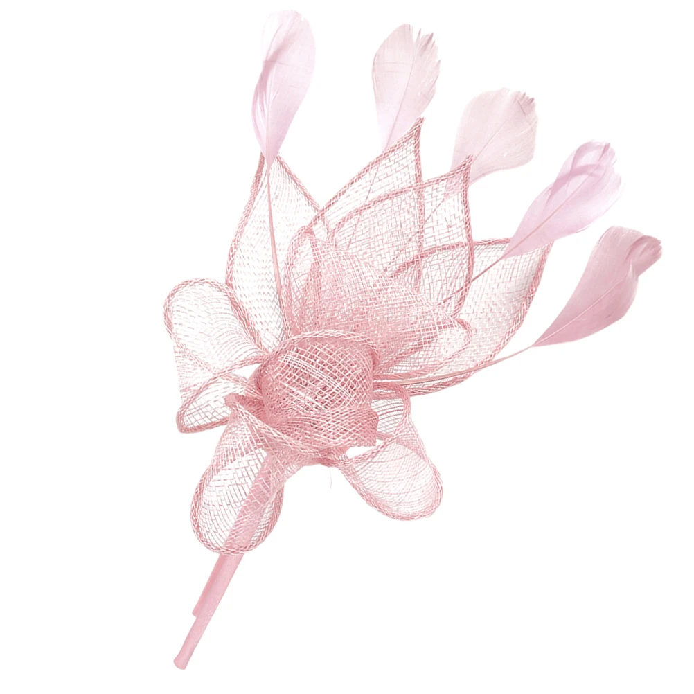 

Top Hat Headband Hair Clip Fascinator Party Headpiece Tea Accessories Hats for Facinator Stripe Headbands Girls