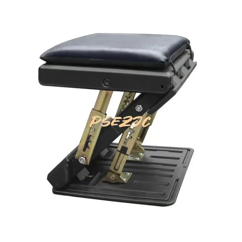 Automotive Universal Portable Travel Footstool Long-distance Travel Footrest with Foot Pedal Small Stool