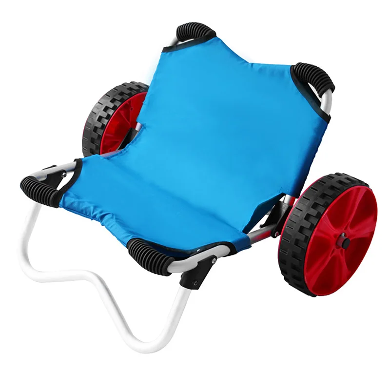 

Surf Fishing Cart Beach Chair Cart Fishing Aluminum Kayak Beach Cart Trolley