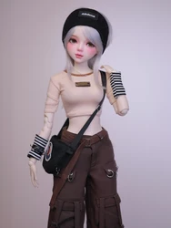 1/3 60cm Bjd Doll Toys New Handpainted Makeup can Change Clothes Eyeballs Hairstyle Fashionable Joint doll Gifts for Girls