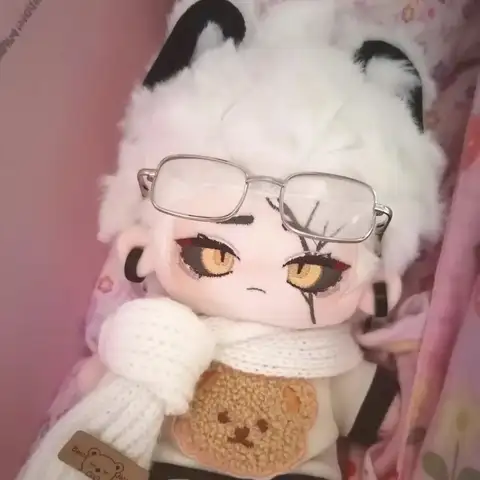 20cm Game Identity V Hermit Alva Lorenz Kawaii Cosplay Anime Plush Doll Body With Skeleton Model Change Suit Toy Figures Gifts