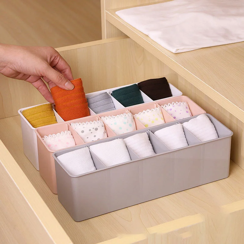 Organizer For Underwear Socks Bra Pants Scarf Tie Storage Box Jeans Clothing Organization Dividers For Drawers Clothes Organizer