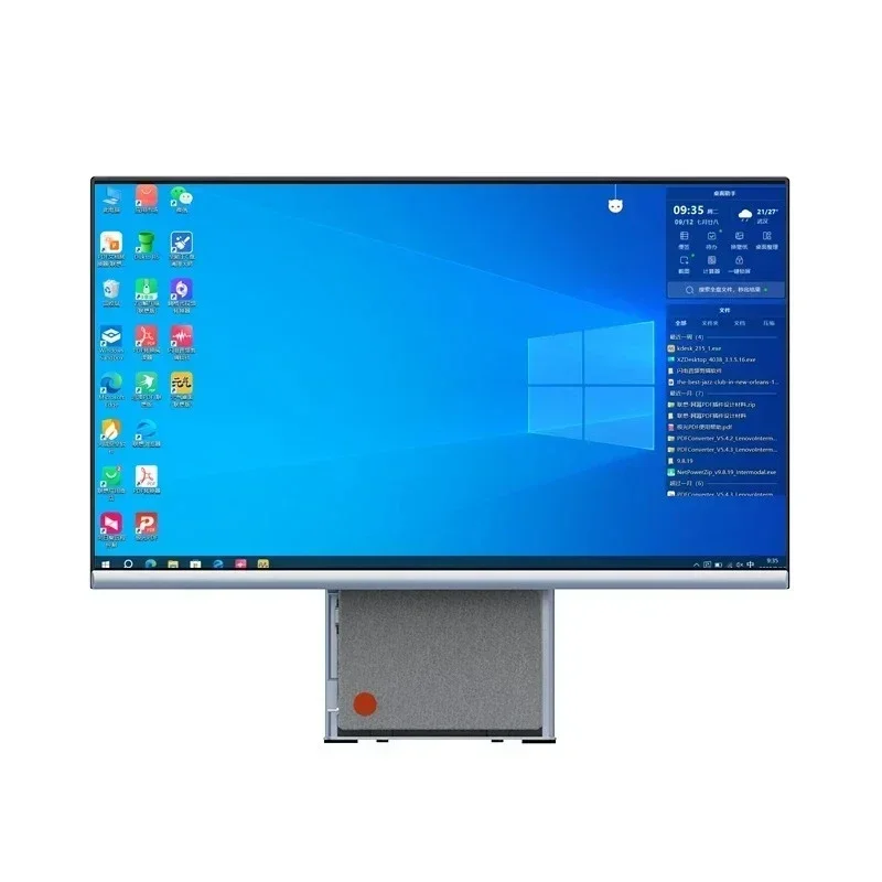 New 27-inch ultra-thin In-tel quad-core all-in-one computer solid state drive DDR4 business game office computer all-in-one