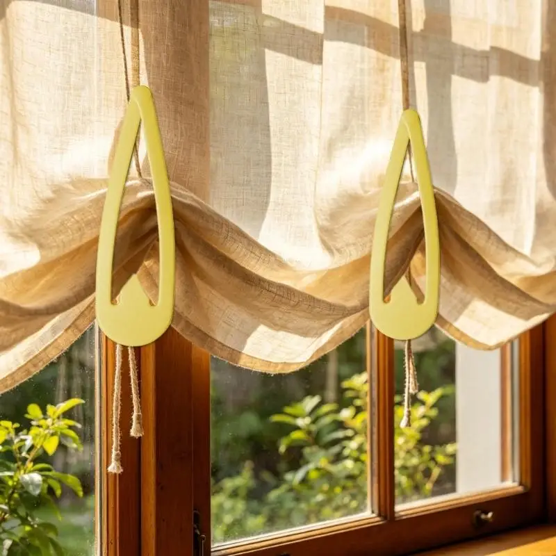 2026 New Large Fashion Curtain Clamp PET Unique Hair Clip Shaped Gadget Strong Hold
