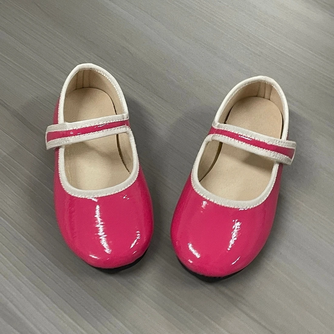 Jinyu Princess Shoes High-Quality Leather Baby Performance Outdoor Lightweight Playing Magic Tape Girls 3-14 Years