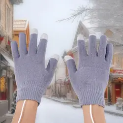 USB Warm Hand Heating Gloves Rechargeable Windproof Electric Constant Temperature Heated Glove Hiking Skiing Cycling Mittens