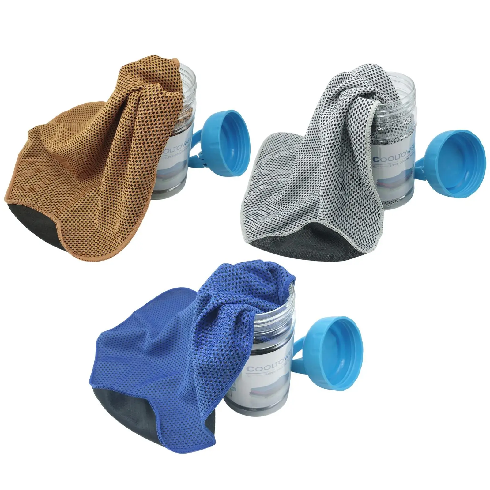 Quick Cooling Towel Neck Face Cooling Towel Portable Comfort Multipurpose Reusable Ice Cold Towel Sweat Towel for Outdoor