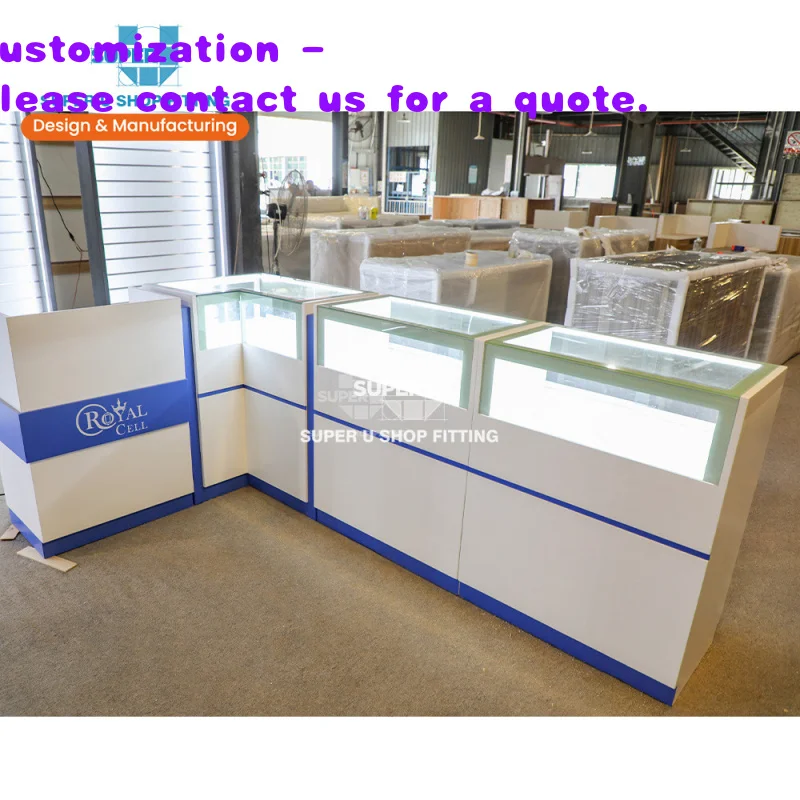 

custom.Custom Wooden Cellphone Floor Store Fixtures Simple Glass Showcase Design Lockable Mobile Phone Glass Showcase Counter