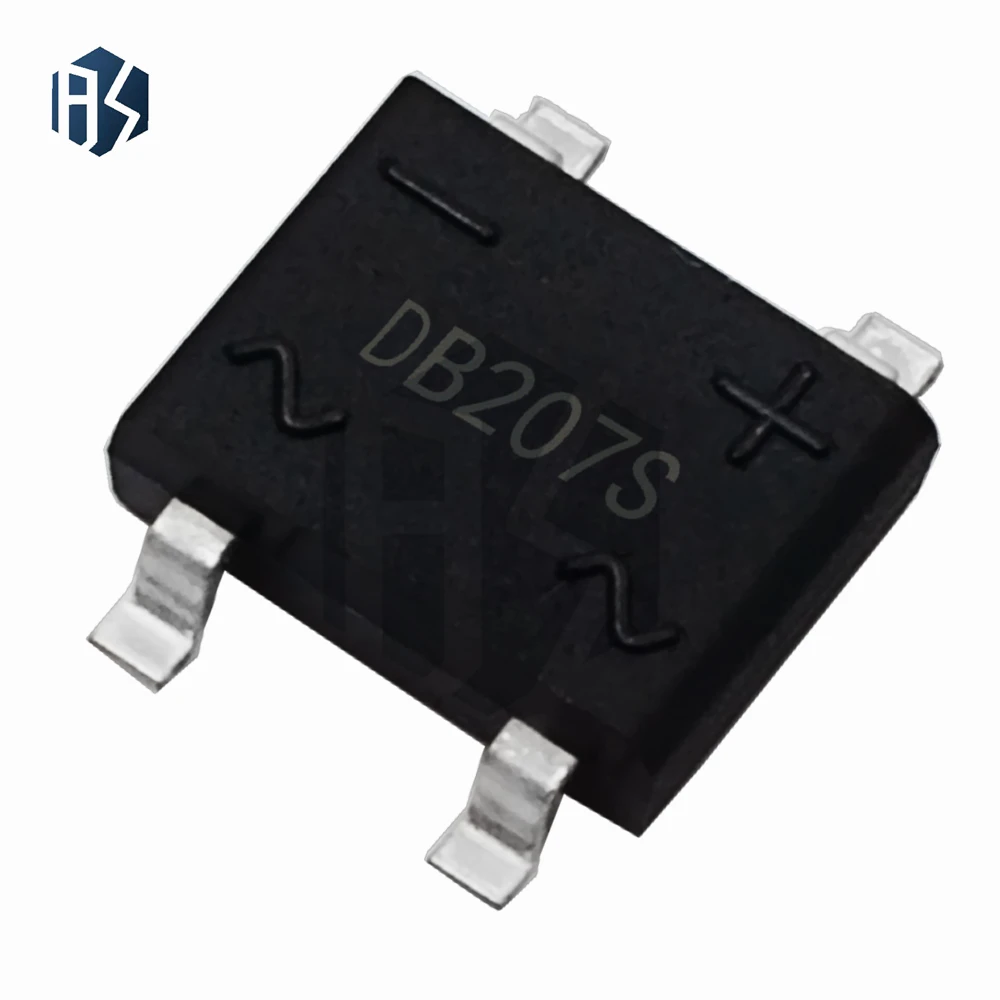 10 قطعة/الوحدة DB207 SMD B207 DB207S SMD SOP جسر المعدلات 1000V 2A جديد الأصلي #5