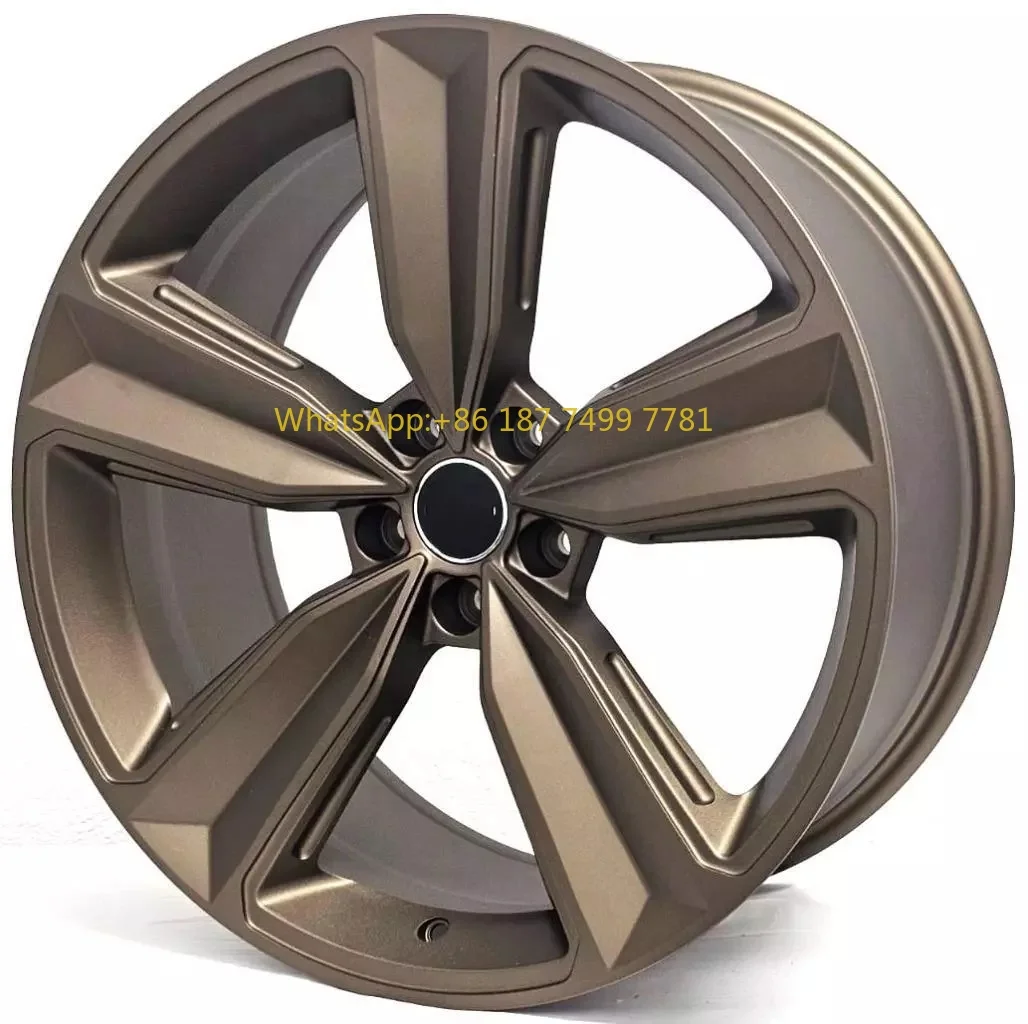 

Кованые диски SYAC, изготовленные на заводе, от 17 до 21 дюймов, PCD5x112, 5x120 г. Q3 Q5 A5 A8 Колеса из алюминиевого сплава в стиле бронзового меча 6061-T6