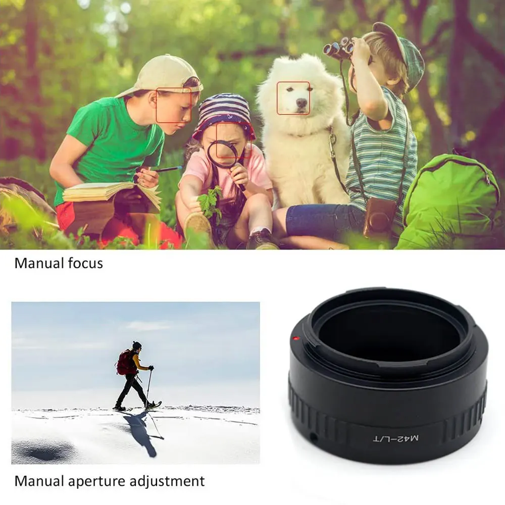 Lens Mount Adapter Accessories Manual Focus Lens Adapter Ring For Leica L Mount Camera T M42-L/T Adapter