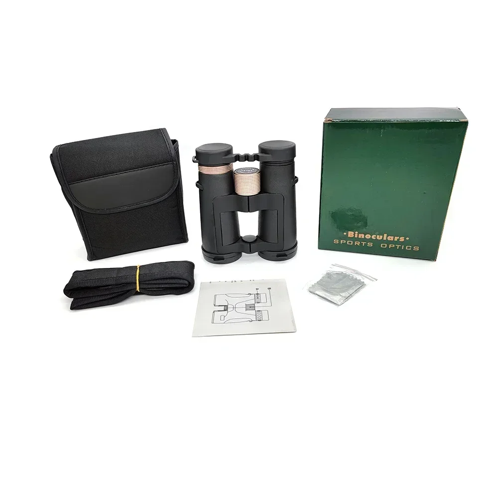 Télescope Compact 8x42 de toit de jumelles imperméables de Perception 10x42 ED pour la chasse