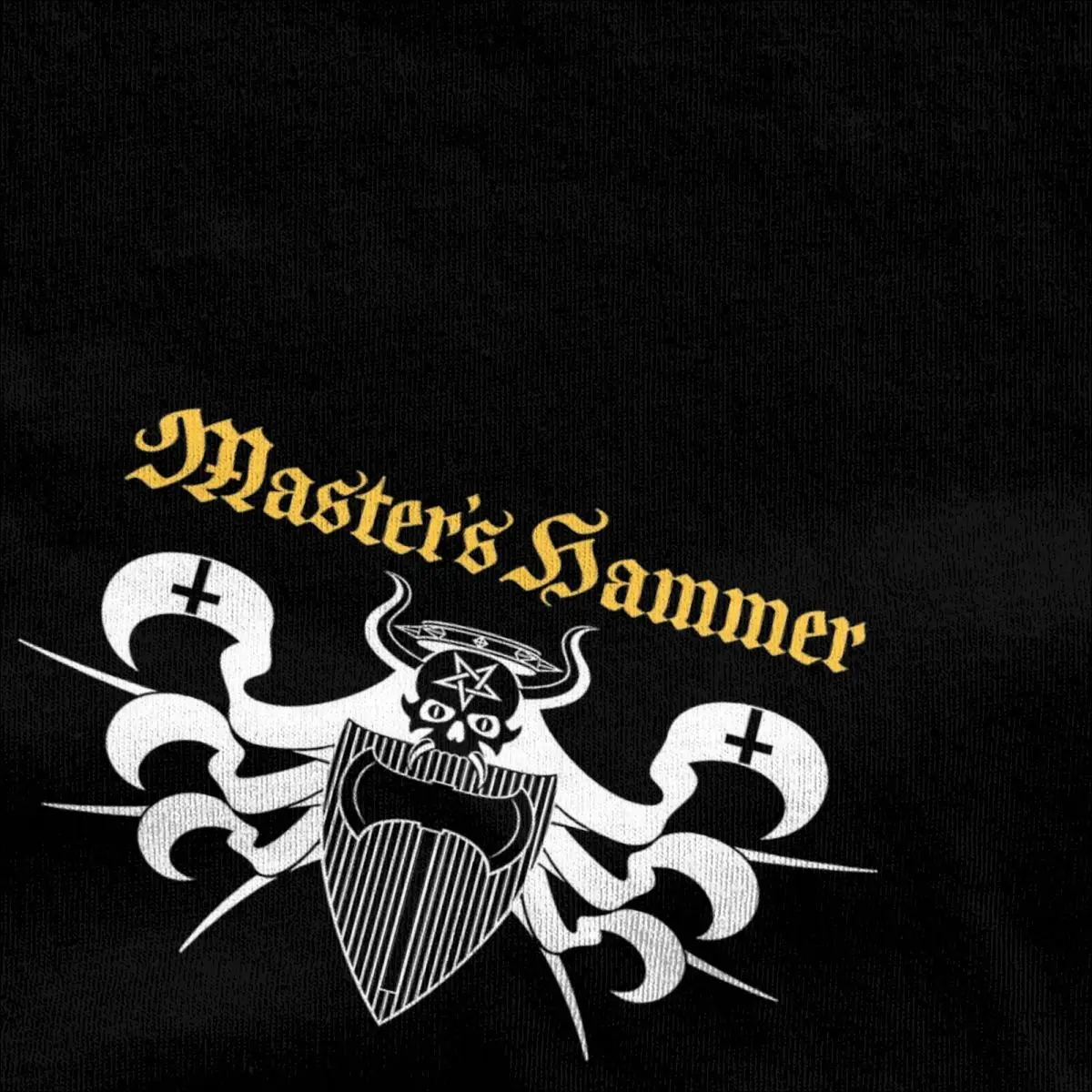 Masters Hammer Ritual Black Metal T-Shirt Harajuku T Shirts Short Sleeve Vintage Tshirt Beach Pure Cotton Plus Size 5XL Top Tees