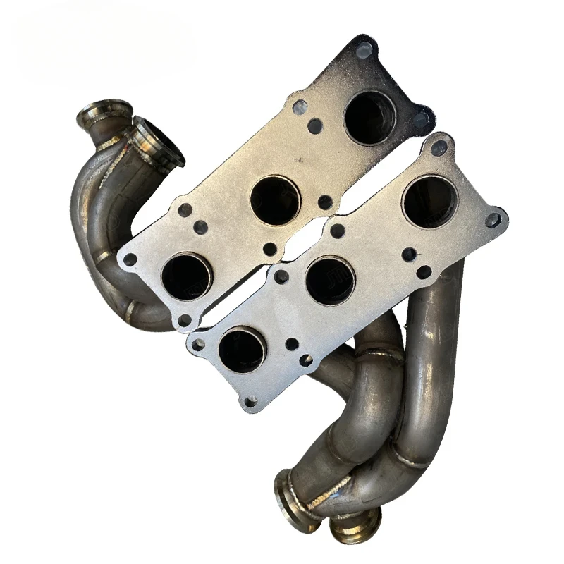 Turbo Exhaust Manifold Downpipe For BMW N54 SS304 Stainless Steel Performance Catless Exhaust System